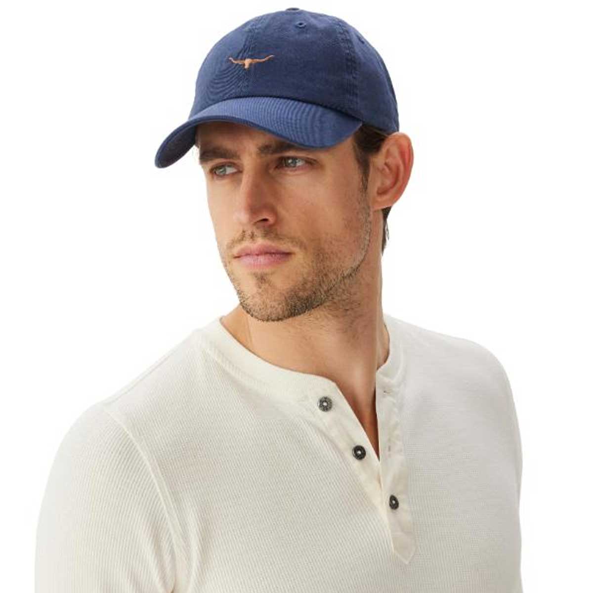 RM WILLIAMS Mini Longhorn Cap - Mens - Indigo