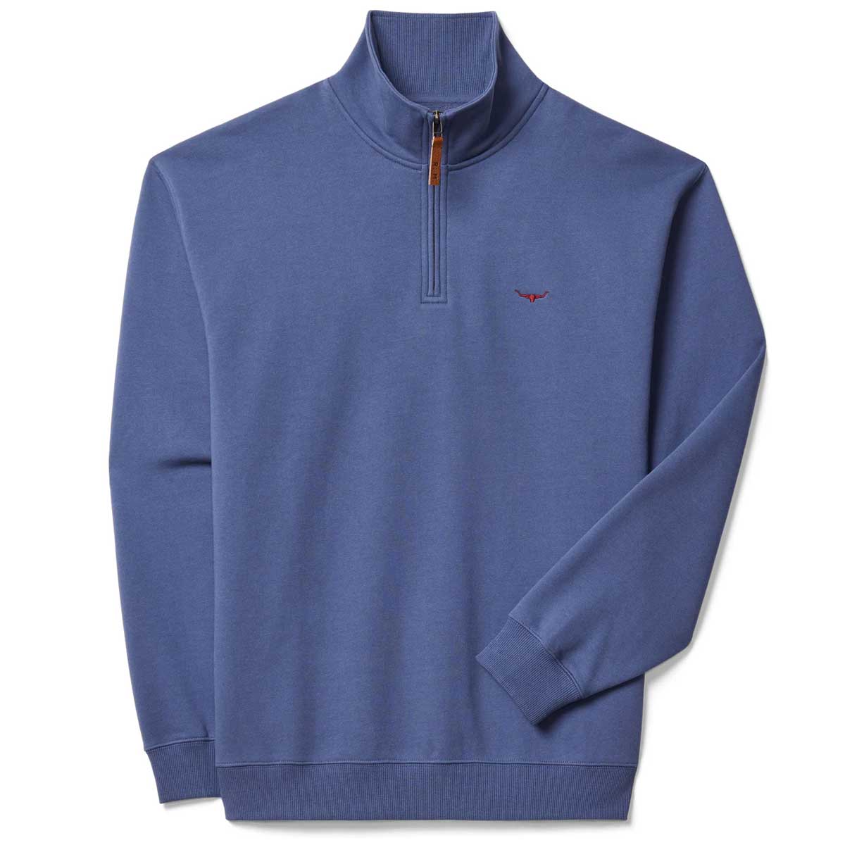 RM WILLIAMS Mulyungarie Quarter Zip Fleece - Men's - Blue
