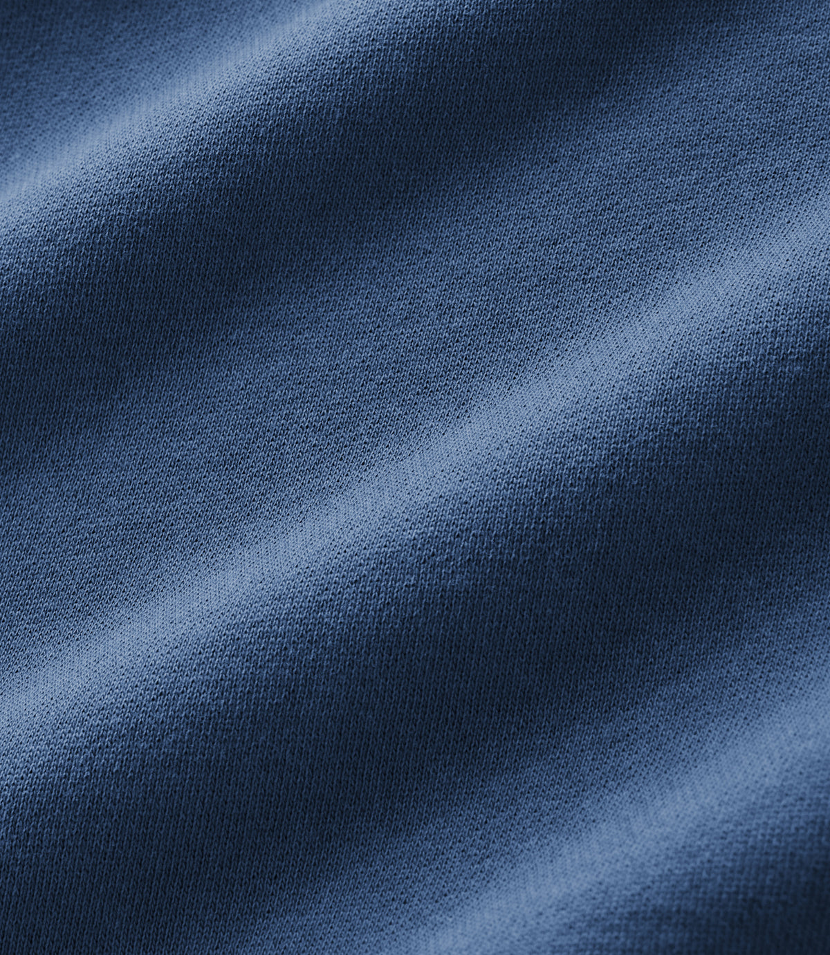 RM Williams Mulyungarie Quarter Zip Sweatshirt in Mid Blue - view 6