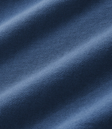 RM Williams Mulyungarie Quarter Zip Sweatshirt in Mid Blue - view 6