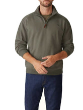 Load image into Gallery viewer, RM WILLIAMS Mulyungarie Quarter Zip Fleece - Men&#39;s - Olive
