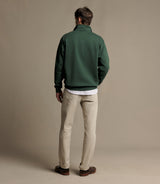RM Williams Mulyungarie Quarter Zip Sweatshirt in Pine - view 5