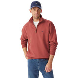RM WILLIAMS Mulyungarie Quarter Zip Fleece - Men's - Red