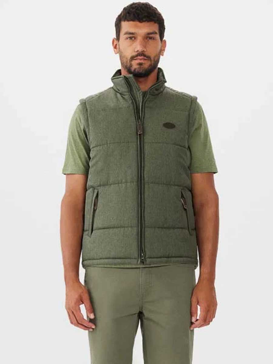 RM WILLIAMS Patterson Creek Vest - Men's Gilet - Green Marle – A Farley