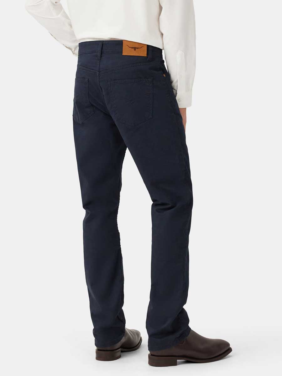 RM WILLIAMS Ramco 5 Pocket Jeans - Men's - Navy