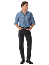 RM WILLIAMS Ramco Moleskin Jeans - Mens - Ink