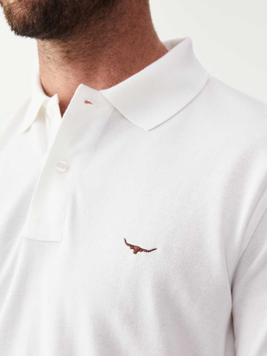 RM WILLIAMS Rod Polo Shirt - Men's - White