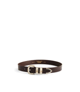 RM Williams Rope Drover Belt in Chestnut - view 5