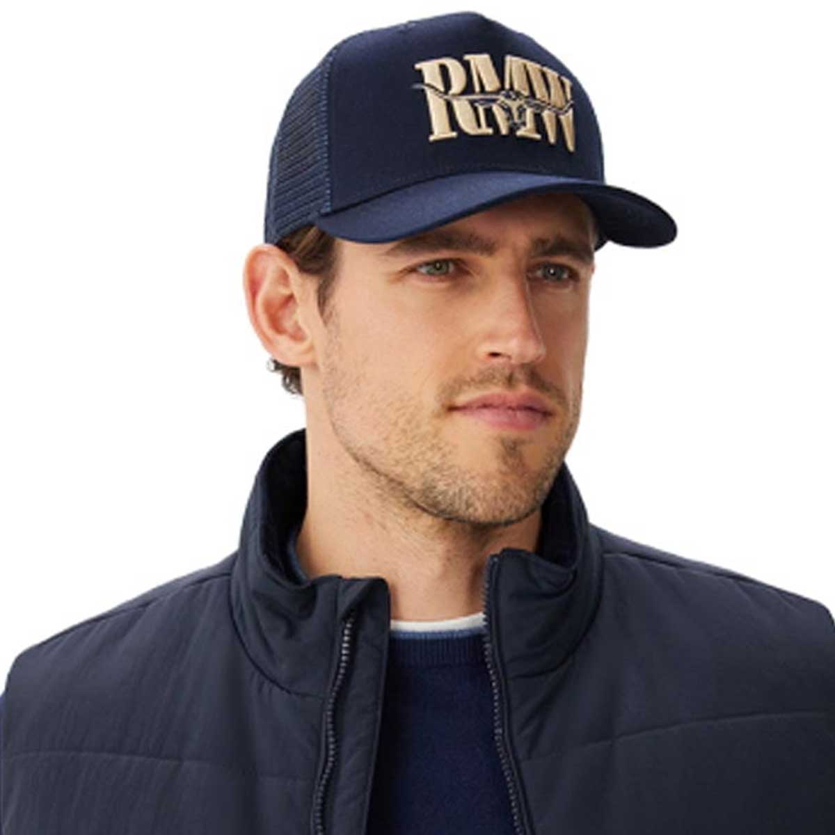 Rmw Cap RM Williams Caps | RMW Longhorn | Script Logo | Trucker Cap – A Farley