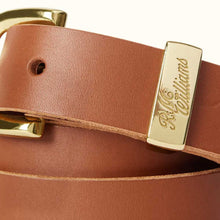 Load image into Gallery viewer, RM WILLIAMS Women&#39;s Allora Double Butt Leather Belt - Caramel
