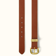 Load image into Gallery viewer, RM WILLIAMS Women&#39;s Allora Double Butt Leather Belt - Caramel
