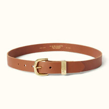 Load image into Gallery viewer, RM WILLIAMS Women&#39;s Allora Double Butt Leather Belt - Caramel
