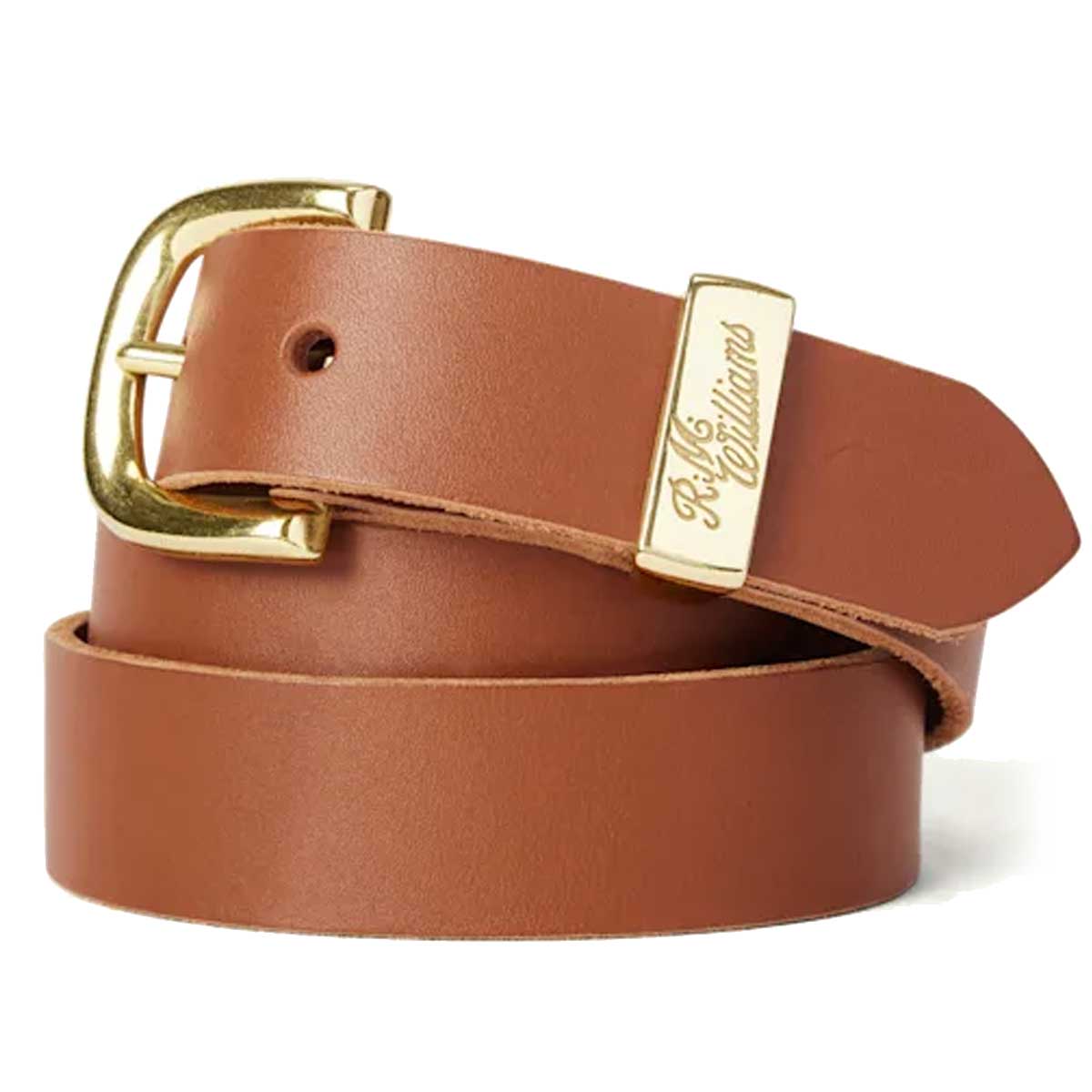 RM WILLIAMS Women's Allora Double Butt Leather Belt - Caramel