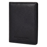 RM Williams Farrier Fold Leather Cardholder - Black