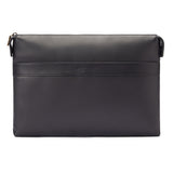 RM Williams Farrier Leather Tech Folio - Black, front product view