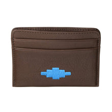 Load image into Gallery viewer, PAMPEANO - Rombo Card Slip - Brown Leather

