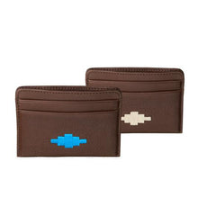 Load image into Gallery viewer, PAMPEANO - Rombo Card Slip - Brown Leather

