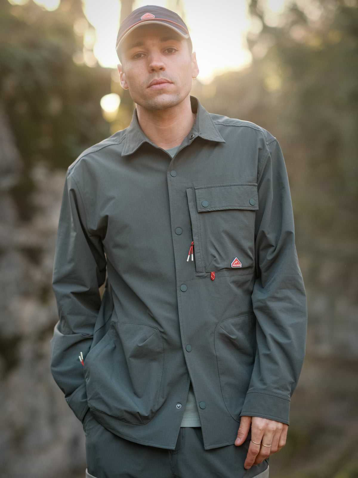 SEALSKINZ Salthouse Men's Trail Overshirt - product view 3