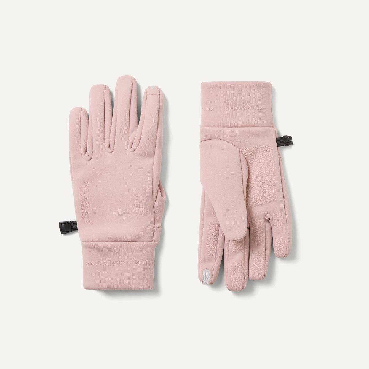 SEALSKINZ Acle WP Women's Waterproof Soft Shell Gloves in Pink