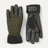 SEALSKINZ Fordham Waterproof All Weather Hunting Gloves - Olive Green & Black