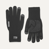 SEALSKINZ Anmer Gloves - Waterproof All Weather Ultra Grip Knitted Glove - Black