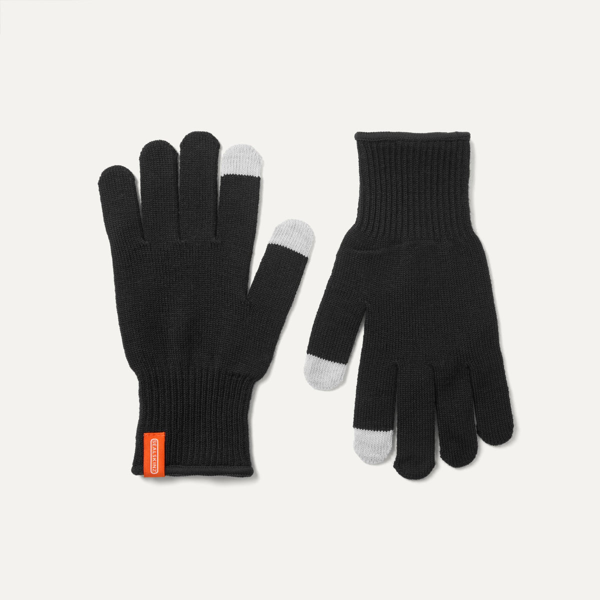 SEALSKINZ Hanworth Solo Merino Gloves in Black