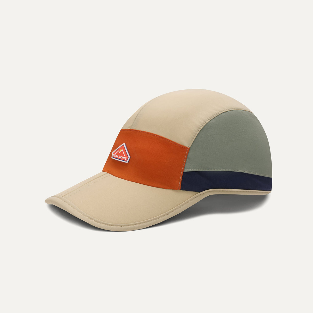 SEALSKINZ Ranworth Lightweight Foldable Trail Cap in Olive