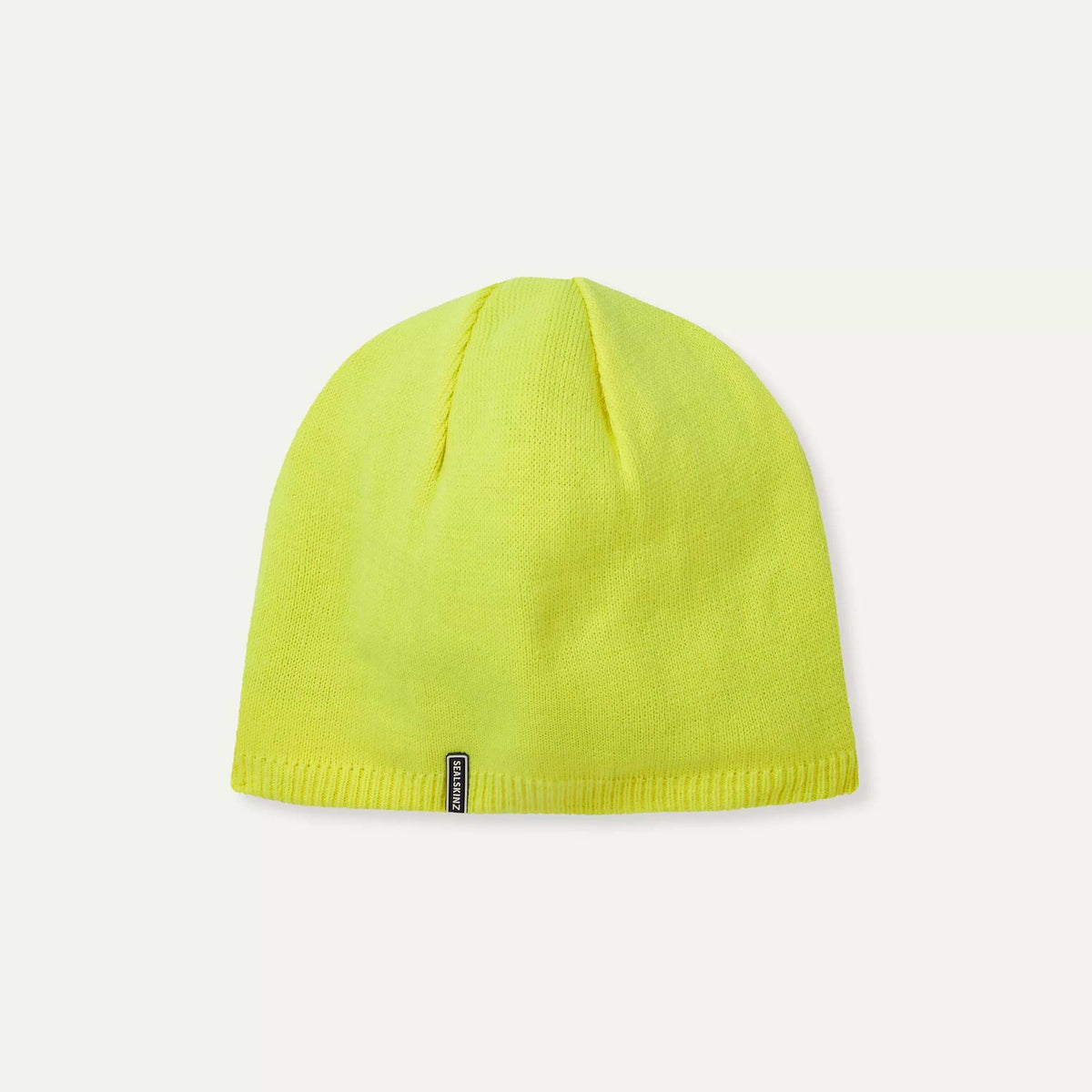 SEALSKINZ Cley Waterproof Cold Weather Beanie Hat - Neon Yellow