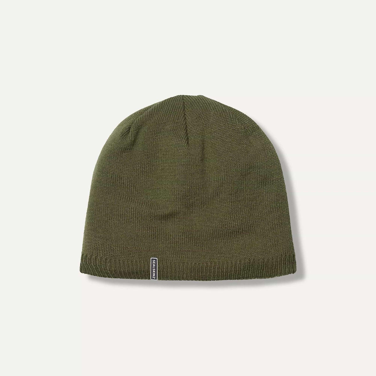 SEALSKINZ Cley Waterproof Cold Weather Beanie Hat - Olive