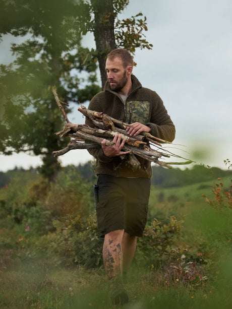 SEELAND Zephyr Camo Fleece - Men's - Grizzly Brown