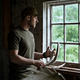 SEELAND 3-Pack T-Shirts - Mens - Pine Green / Military Olive / Grape Leaf