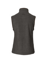 SEELAND Woodcock Ivy Fleece Waistcoat - Women's - Dark Grey Melange f02