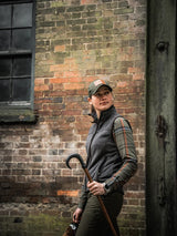 SEELAND Woodcock Ivy Fleece Waistcoat - Women's - Dark Grey Melange m02