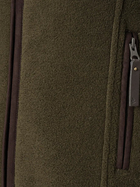 SEELAND Woodcock Ivy Fleece Waistcoat - Women's - Pine Green Melange d02