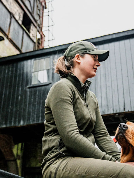 SEELAND Dew Fleece - Women's - Pine Green m02