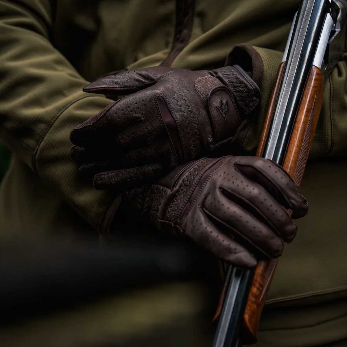 SEELAND Aim Shooting Gloves - Chocolate Torte