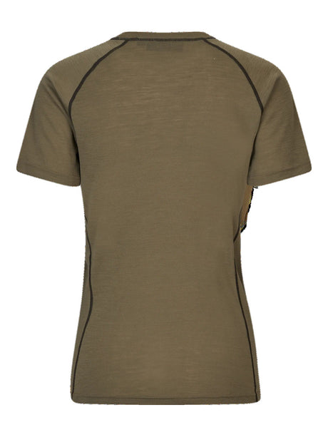 SEELAND Apex Aia Merino T-Shirt - Womens - Covert Green