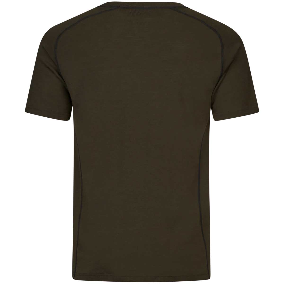 SEELAND Apex Merino T-Shirt - Mens - Pine Green