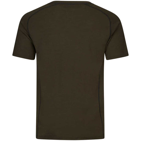 SEELAND Apex Merino T-Shirt - Mens - Pine Green