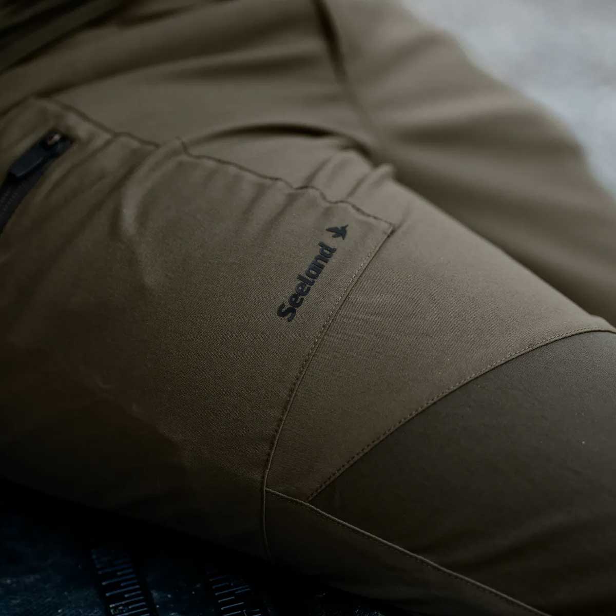 SEELAND Ash Outdoor Trousers - Mens - Light Pine / Pine Green