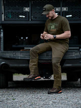 SEELAND Ash Outdoor Trousers - Mens - Light Pine / Pine Green