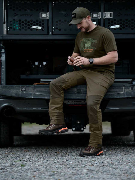 SEELAND Ash Outdoor Trousers - Mens - Light Pine / Pine Green