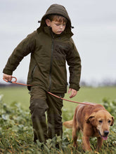 Load image into Gallery viewer, SEELAND Avail Jacket - Kids - Pine Green Melange
