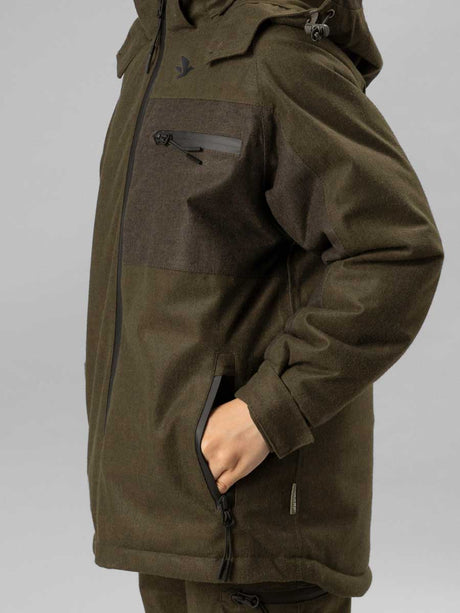 SEELAND Avail Jacket - Kids - Pine Green Melange