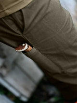SEELAND Beech Trousers - Mens - Grape Leaf