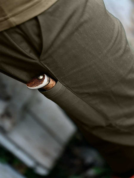 SEELAND Beech Trousers - Mens - Grape Leaf