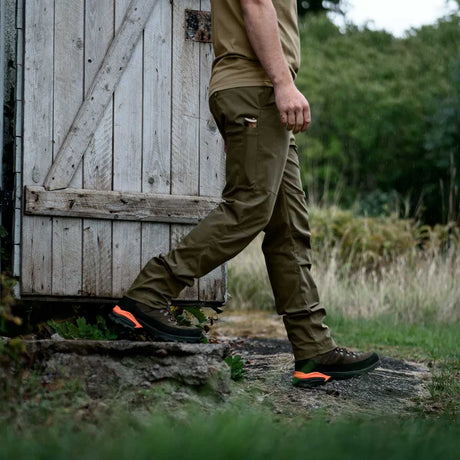 SEELAND Beech Trousers - Mens - Grape Leaf