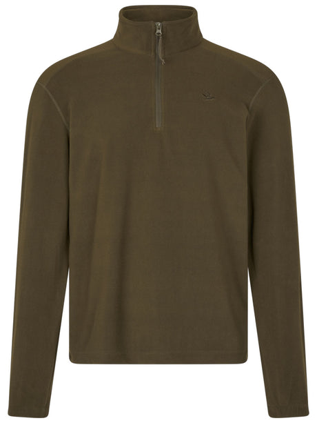 SEELAND Benjamin Half Zip Fleece - Mens - Pine Green