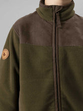 Load image into Gallery viewer, SEELAND Bolt Junior Fleece Jacket - Kids - Pine Green Melange
