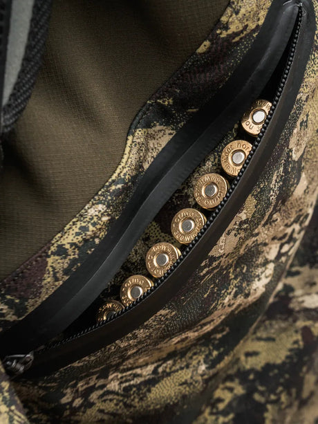 SEELAND Chaser Aero Camo Jacket - Mens - InVis MPC Green - cartridge holder detail